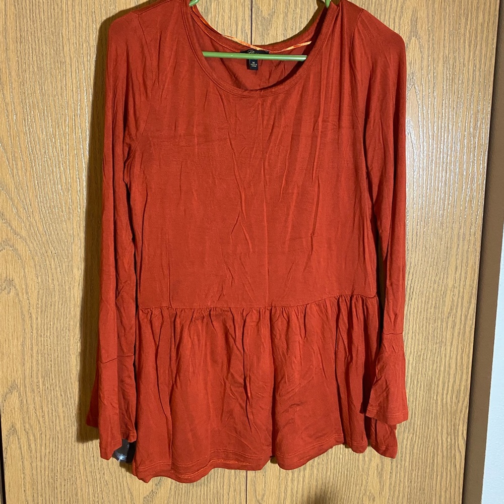 Orange shirt